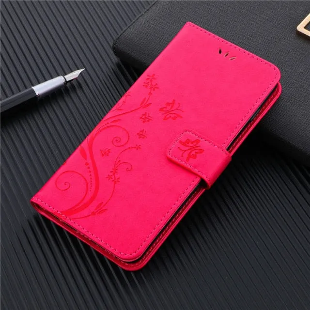 Luxury Leather Wallet Case For iPhone 12 Holder Card Slots Flip Cover Stand Bag