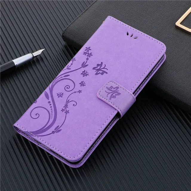 Luxury Leather Wallet Case For iPhone 12 Holder Card Slots Flip Cover Stand Bag