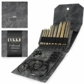 Lykke Driftwood Variable Length Interchangeable Circular Needle Set | With Carrying Case