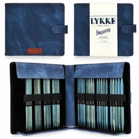 Lykke Indigo 6" Double Pointed Needle Set - Large | With Carrying Case