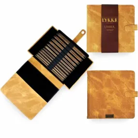 Lykke Umber 10" Straight Needle Set | With Carrying Case