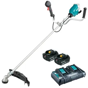 Makita DUR369APG2 36V LXT Brushless Brush Cutter With 2 x 6.0Ah Batteries & Charger