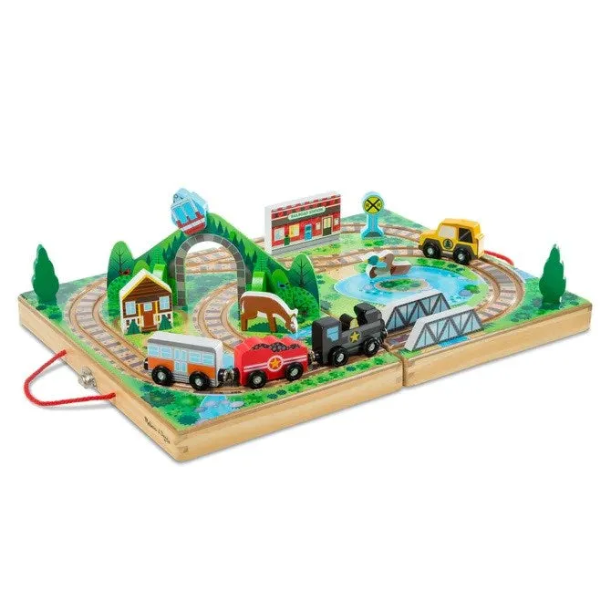 Melissa and Doug Take-Along Railroad