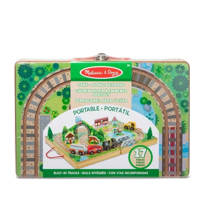 Melissa and Doug Take-Along Railroad