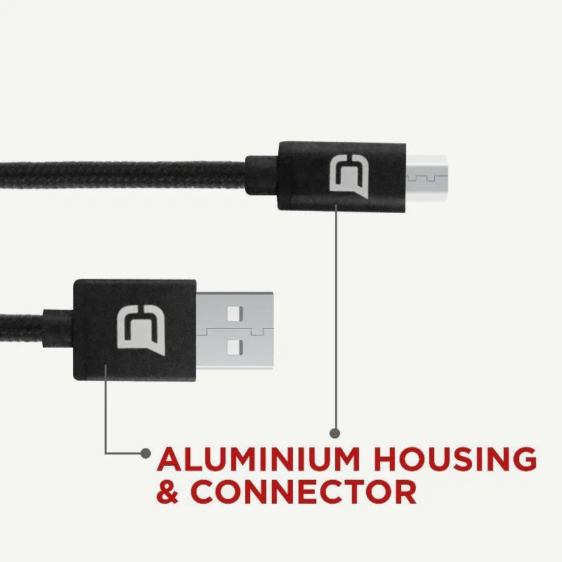 Micro Usb Rugged Braided Cable - 2 Meter