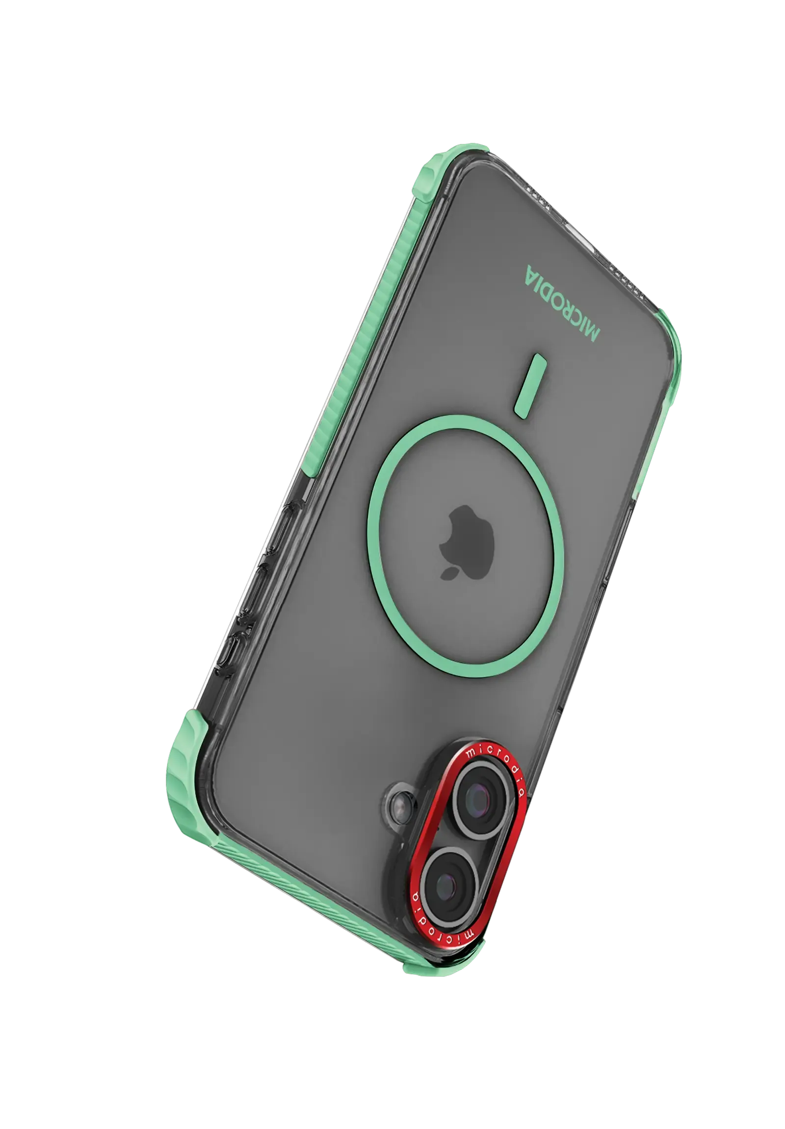 MICRODIA CRYSTAL GEAR™ High Transparency Protective iPhone Case - Mint