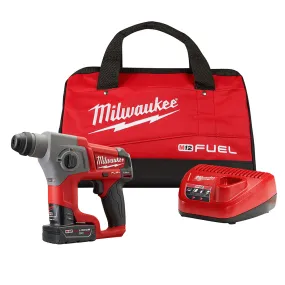 Milwaukee M12 Fuel 5/8" SDS Plus Rotary Hammer with 1 Bag Kit