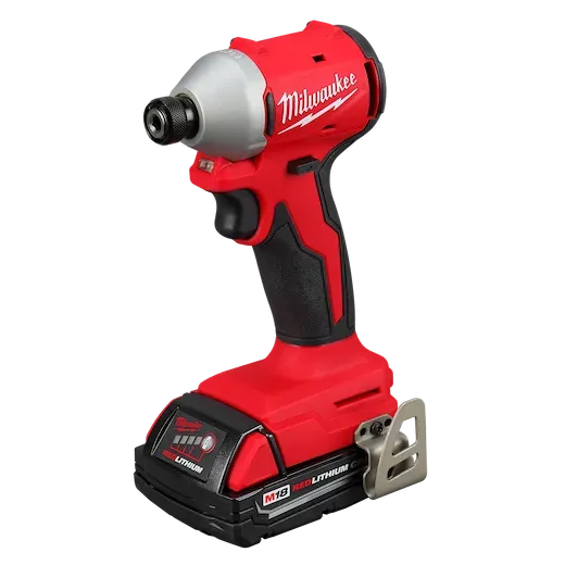 Milwaukee M18™ Compact Brushless 1/4" Hex Impact Driver Kit (1 Kit)