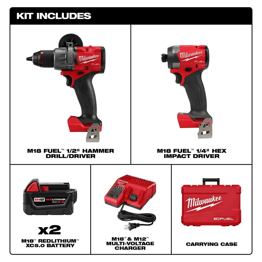 Milwaukee M18 FUEL 2-Tool Combo Kit