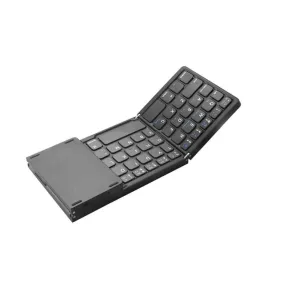 Mini 3 Layer Folding Wireless Bluetooth keyboard compatible with IOS Android Windows