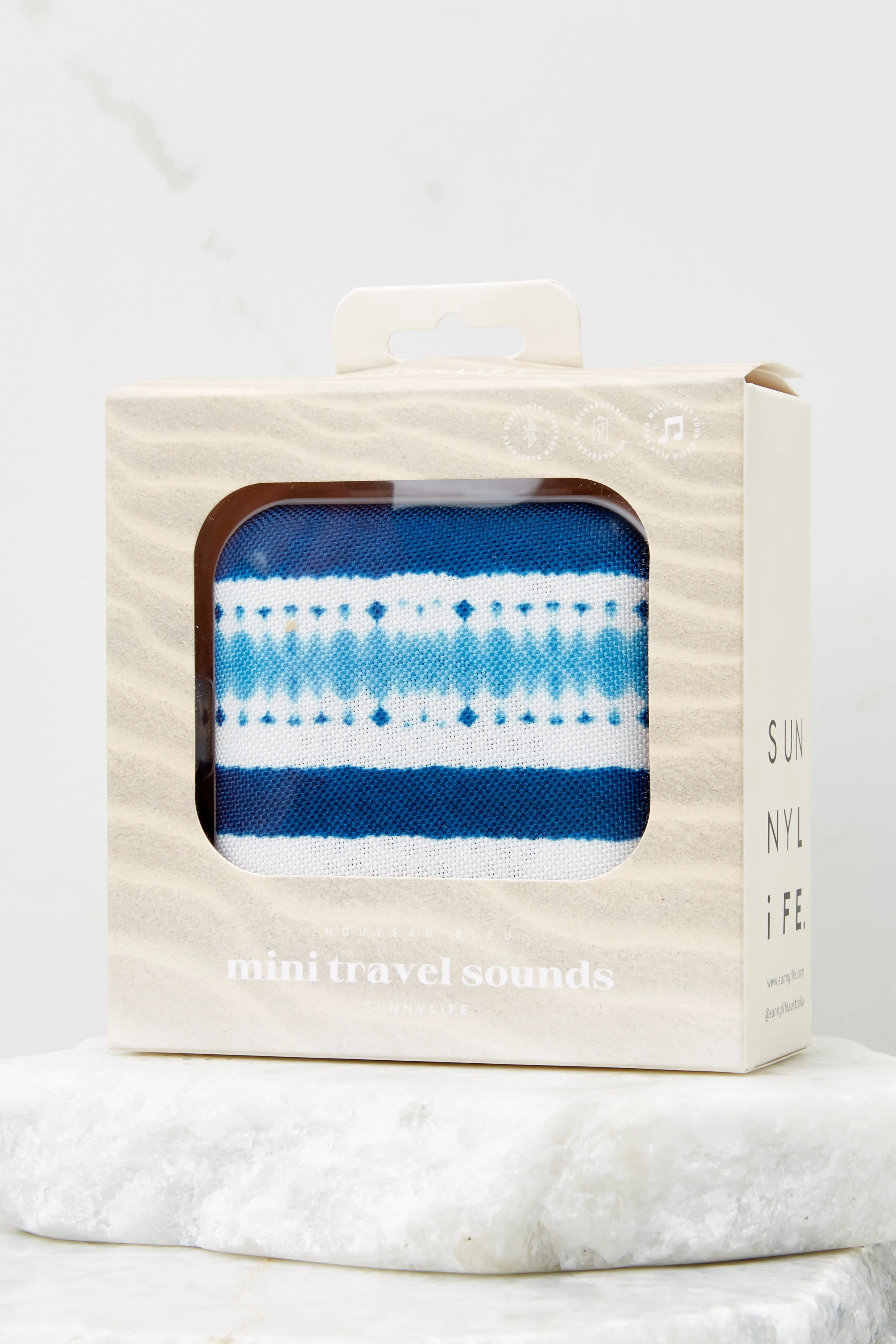 Mini Nouveau Bleu Travel Sounds