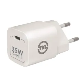 Mobile Origin Super Charger 35W GaN Vægoplader m. USB-C - Hvid