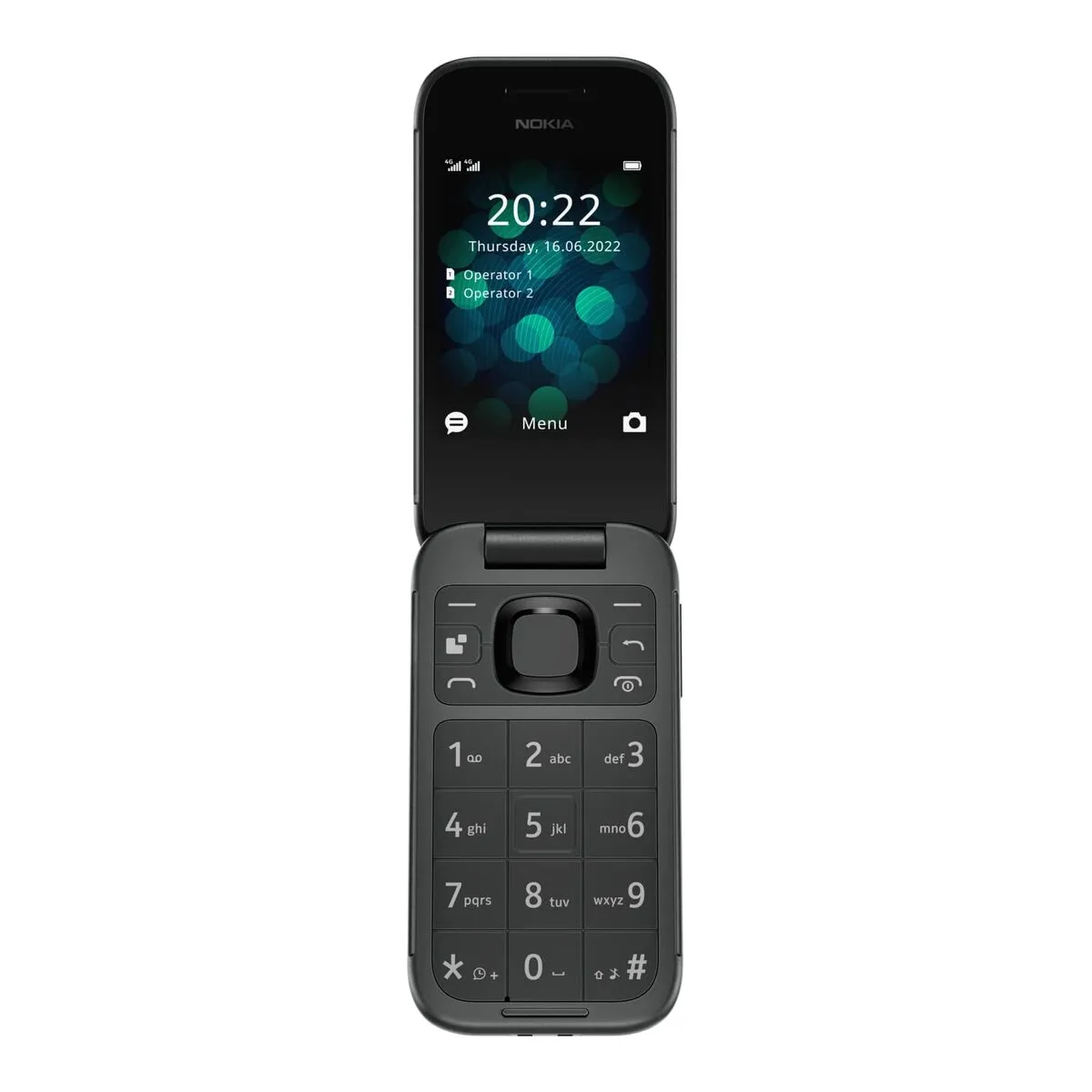 Mobile phone Nokia 2660 FLIP BK 2,8" 128 GB Black 4G