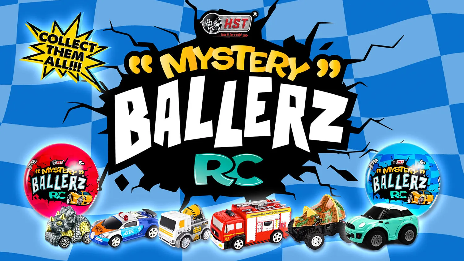 Mystery Ballerz RC Car Assortment