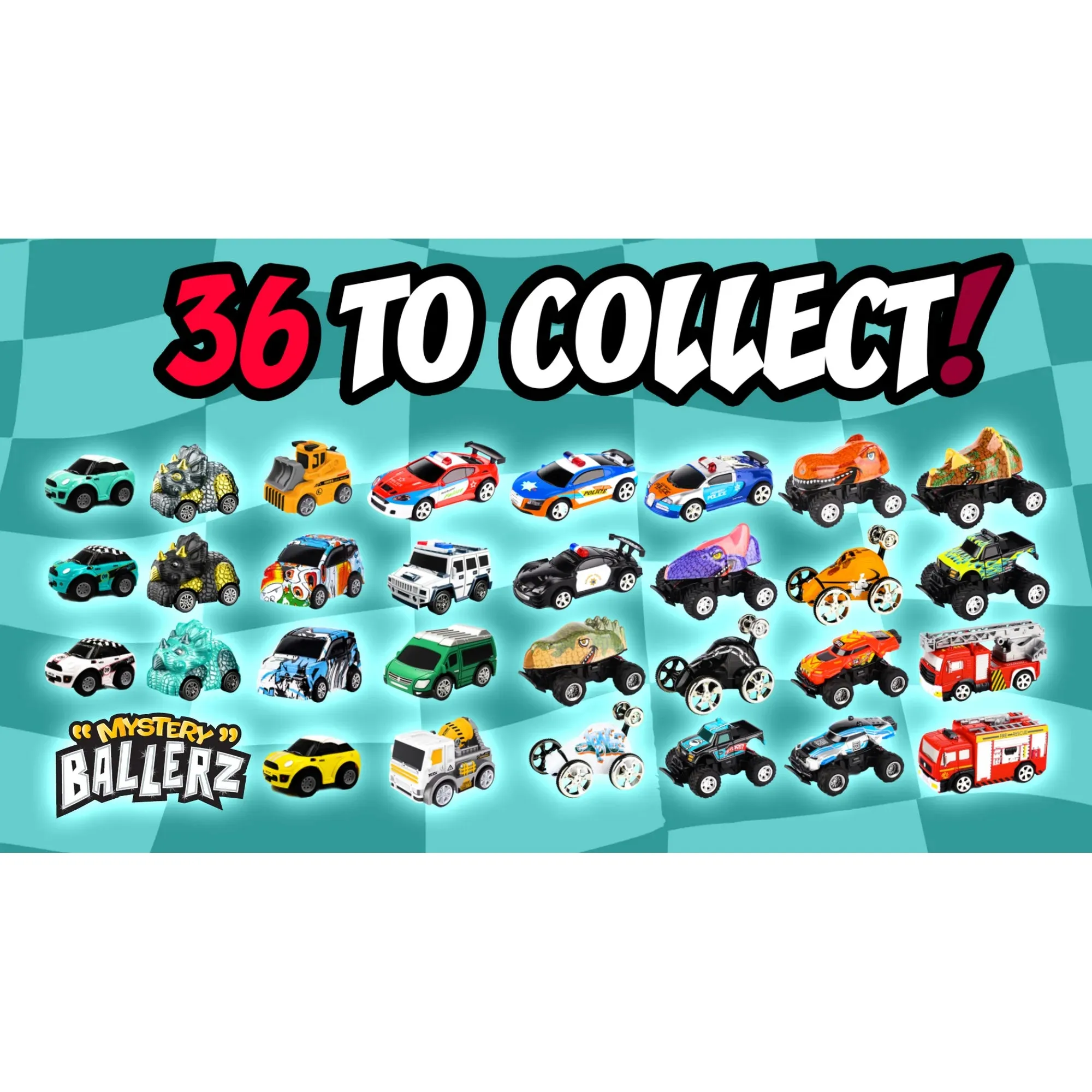 Mystery Ballerz RC Car Assortment