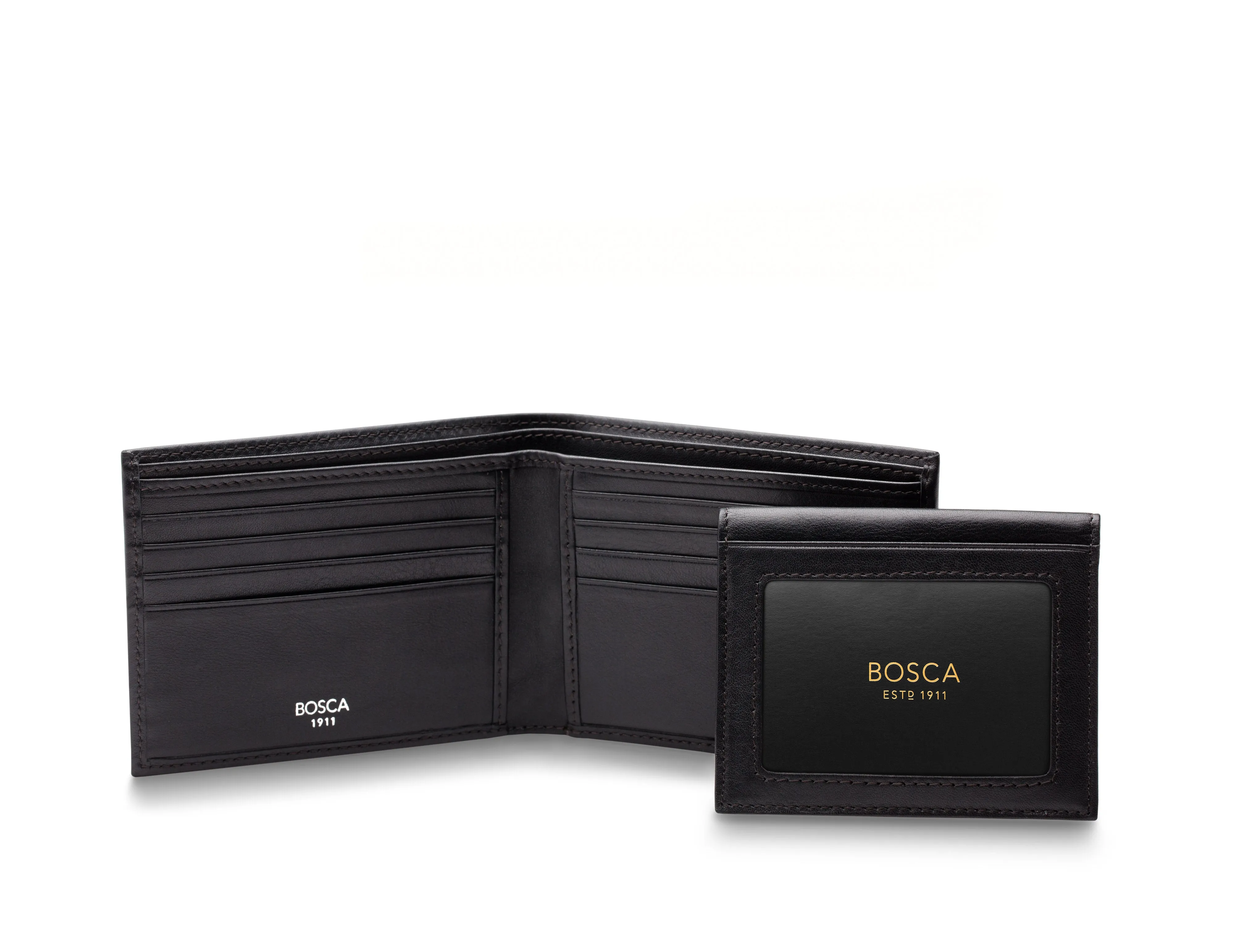 Nappa Vitello Credit Wallet w/I.D. Passcase