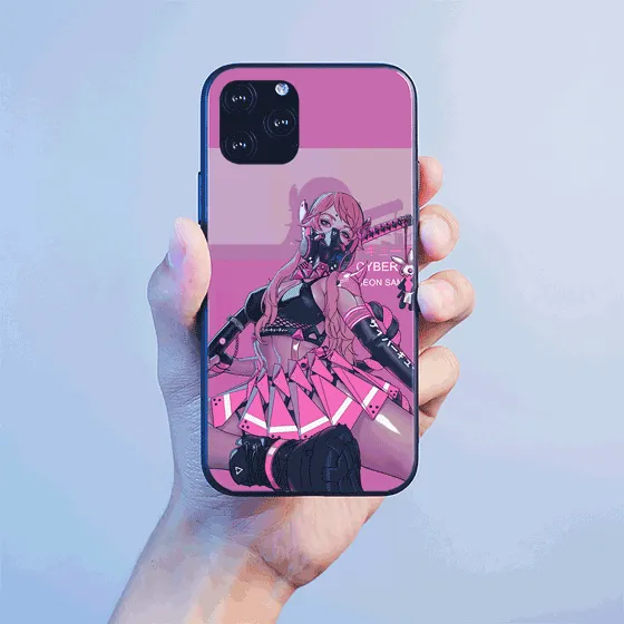 Neon Samurai LED Case for iPhone