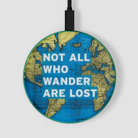 Not All Who - World Map - Wireless Charger