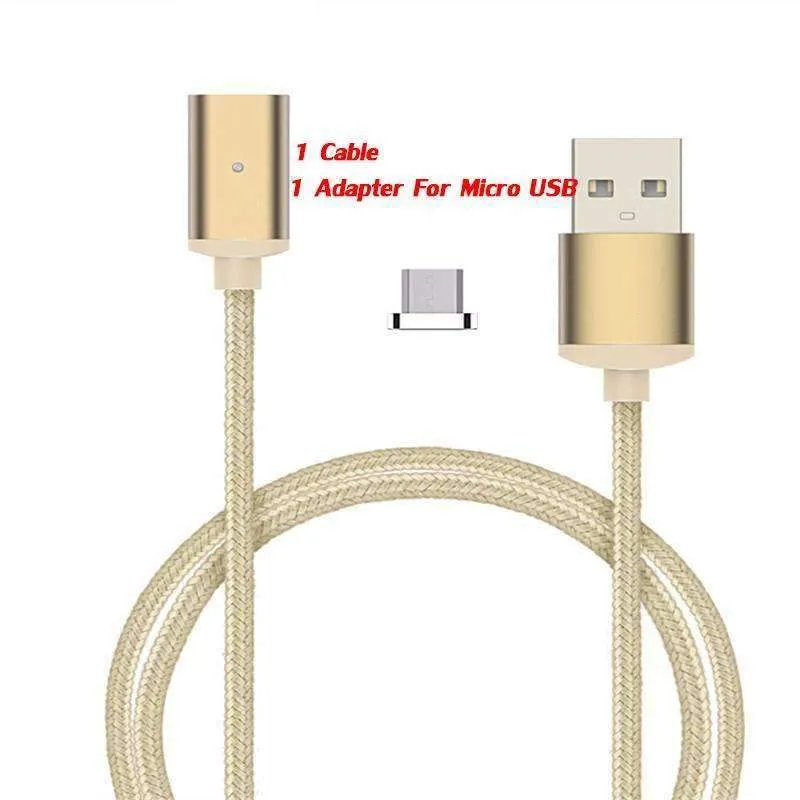 Nylon Magnetic Micro USB Cable Charger