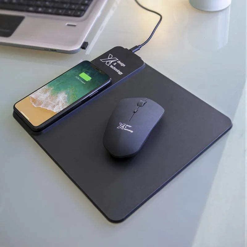 O25 10W Light-up Induction Mouse Pad