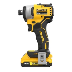 Open Box -  DEWALT ATOMIC 20V Max Lithium-Ion Brushless Cordless Compact 1/4 in. Impact Driver Kit with 2.0Ah Battery, Charger and Bag