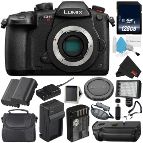 Panasonic Lumix DC-GH5S Mirrorless Micro Four Thirds Digital Camera International Version   Panasonic DMW-BGGH5 Battery