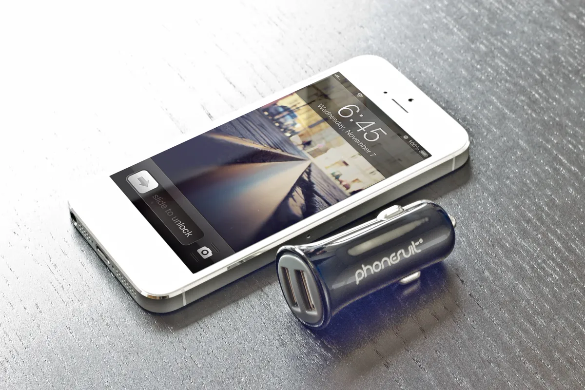 PhoneSuit - Nano USB Vehicle Energy Car Charger