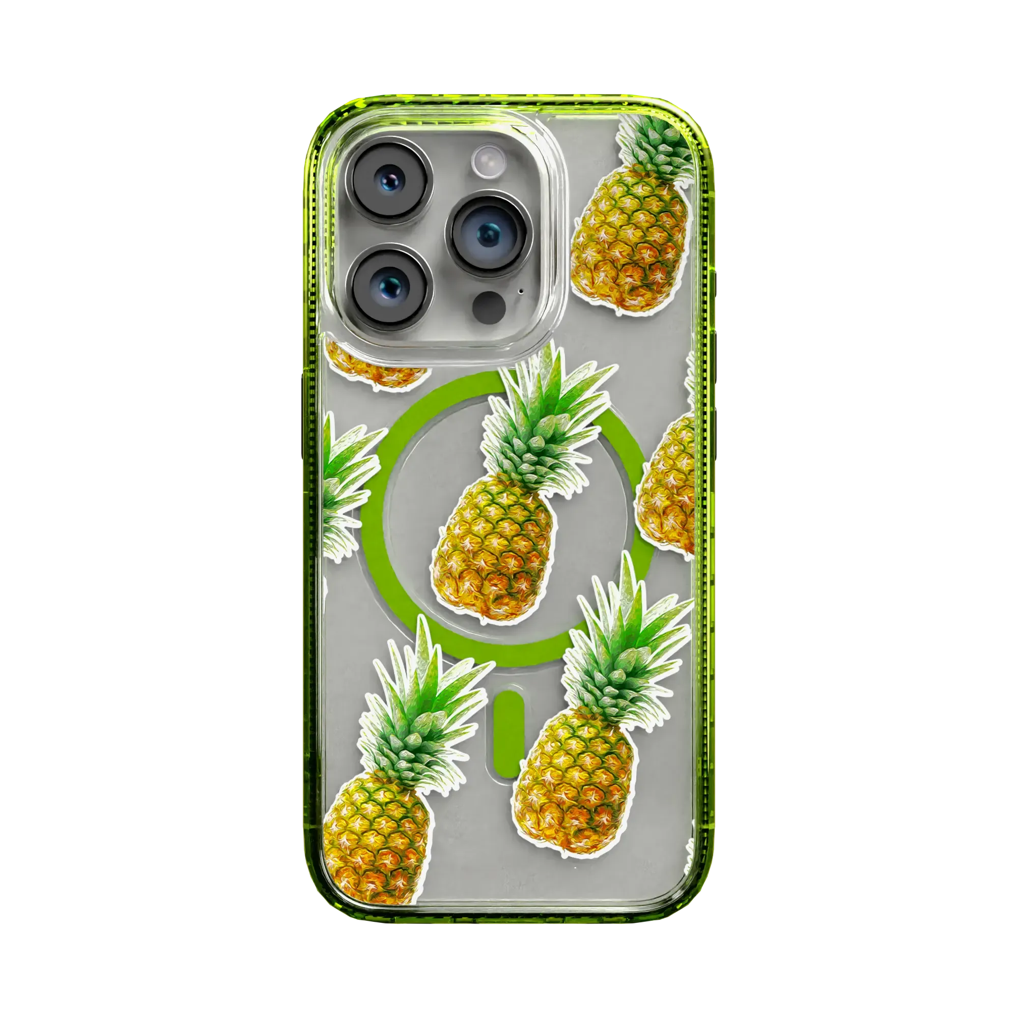 Pineapple Splash | Protective MagSafe Case | Fruits Collection for Apple iPhone 14 Series