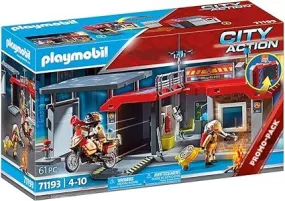 Playmobil City Action - Take Along Fire Station (7