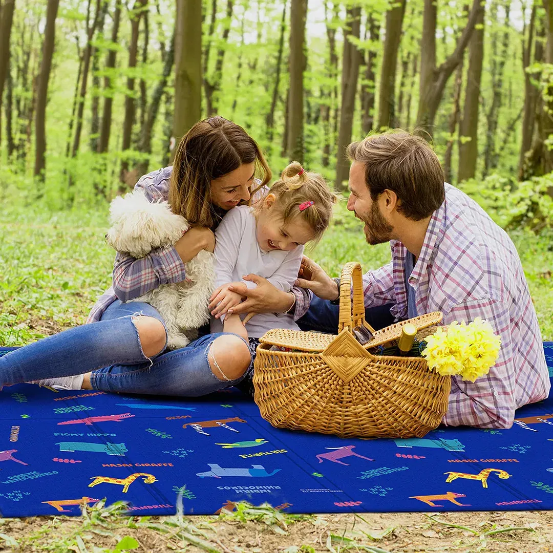 Portable Play Mat - Springshine Endangered Animals