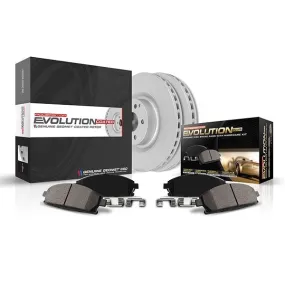 PowerStop Z17 Evolution Geomet Coated Rotor Brake Kit Dodge Charger (2006-2020) Magnum (2005-2008) Front or Rear