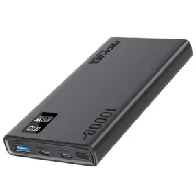 Promate Power Bank 20Watts, 10000Mah, Black