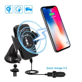 QI Wireless Car Charger Mount Holder