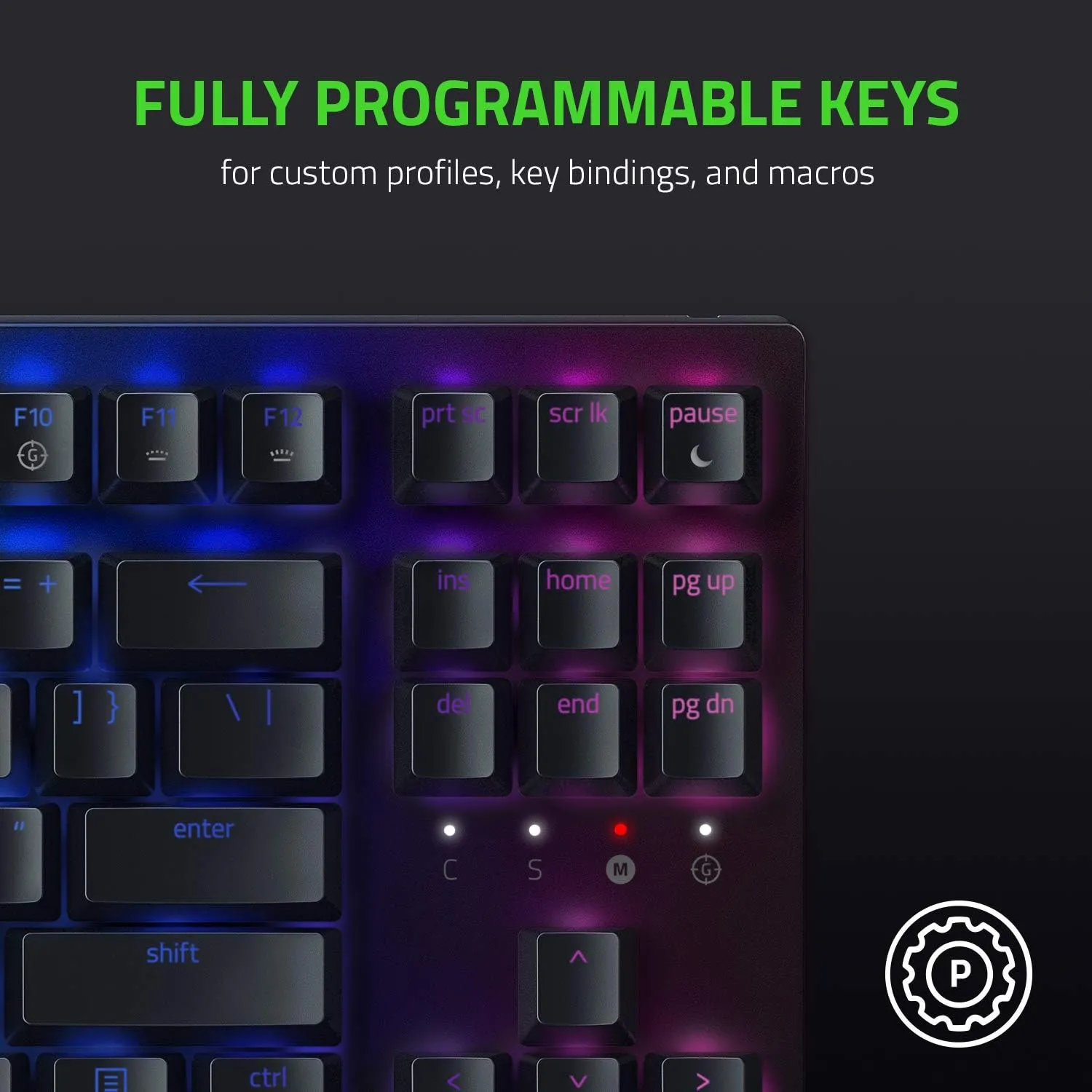 【RAZER 電競產品 – 十二月優惠】Razer BlackWidow V3 Tenkeyless (黃軸) 電競遊戲鍵盤 RZ03-03491800-R3M1