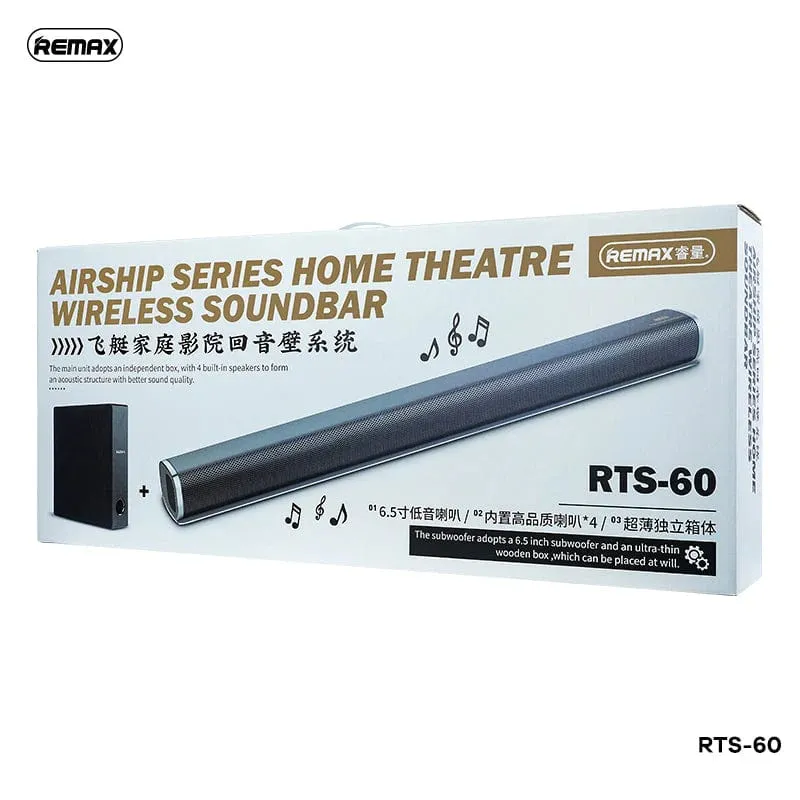 REMAX - RTS-60 Air Ship Series Home Theatre Wireless Soundbar