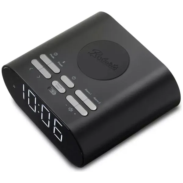 Roberts Ortus Charge FM Radio Alarm | ORTUSCHARGEBK