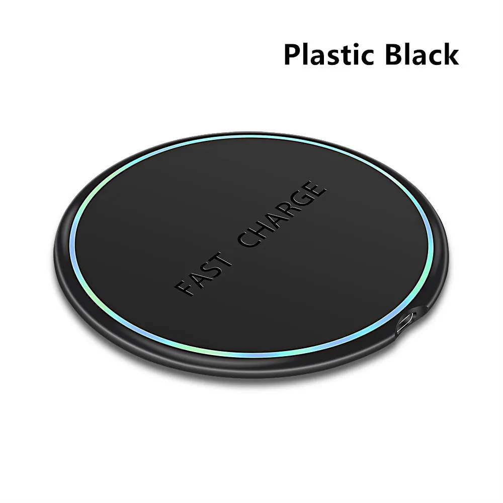 ROCK Metal 15W 10W Wireless Charger Mirror Fast Charging for iPhone 8 X XR XS Max Samsung S10 S9 Desktop Wireless Charger Pad