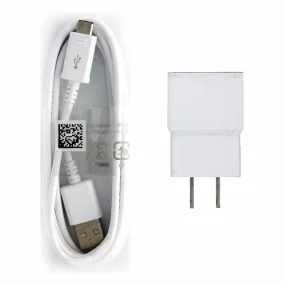 Samsung (ETA - U90JWE) 2A Travel Charger & Cable for Micro USB Devices - White