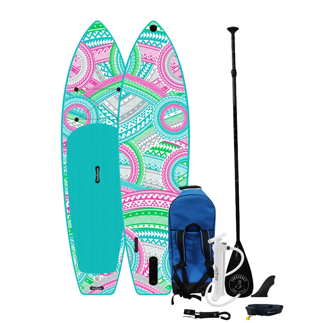 Sandbanks Style Ultimate Malibu 10'6'' iSUP (Paddleboard Package Deal)