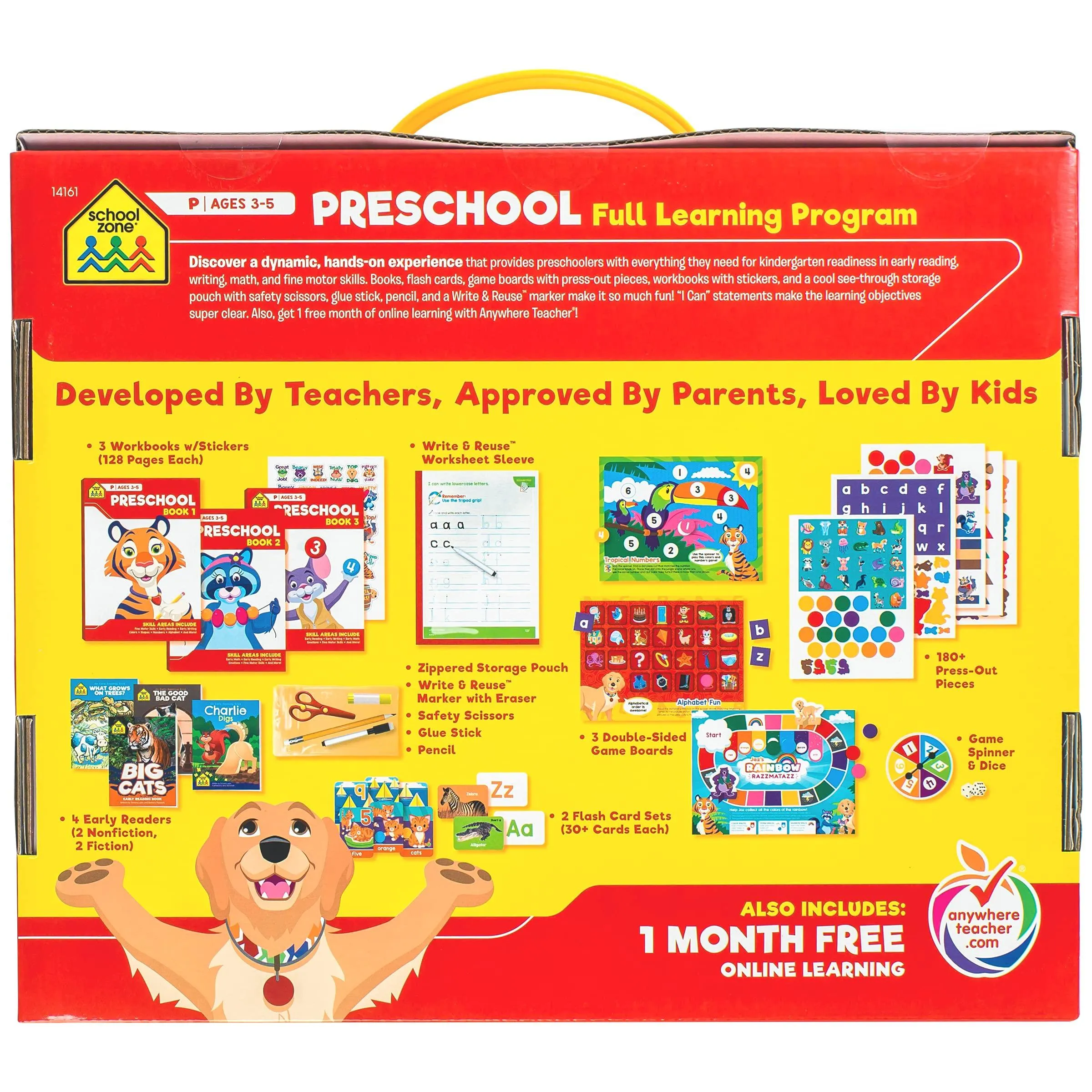 School Zone - Preschool Full Learning Program - Boxset Age 3-5