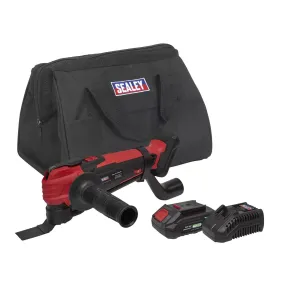 Sealey CP20VMTKIT1 20V Cordless Oscillating Multi-Tool Kit With Battery & Charger