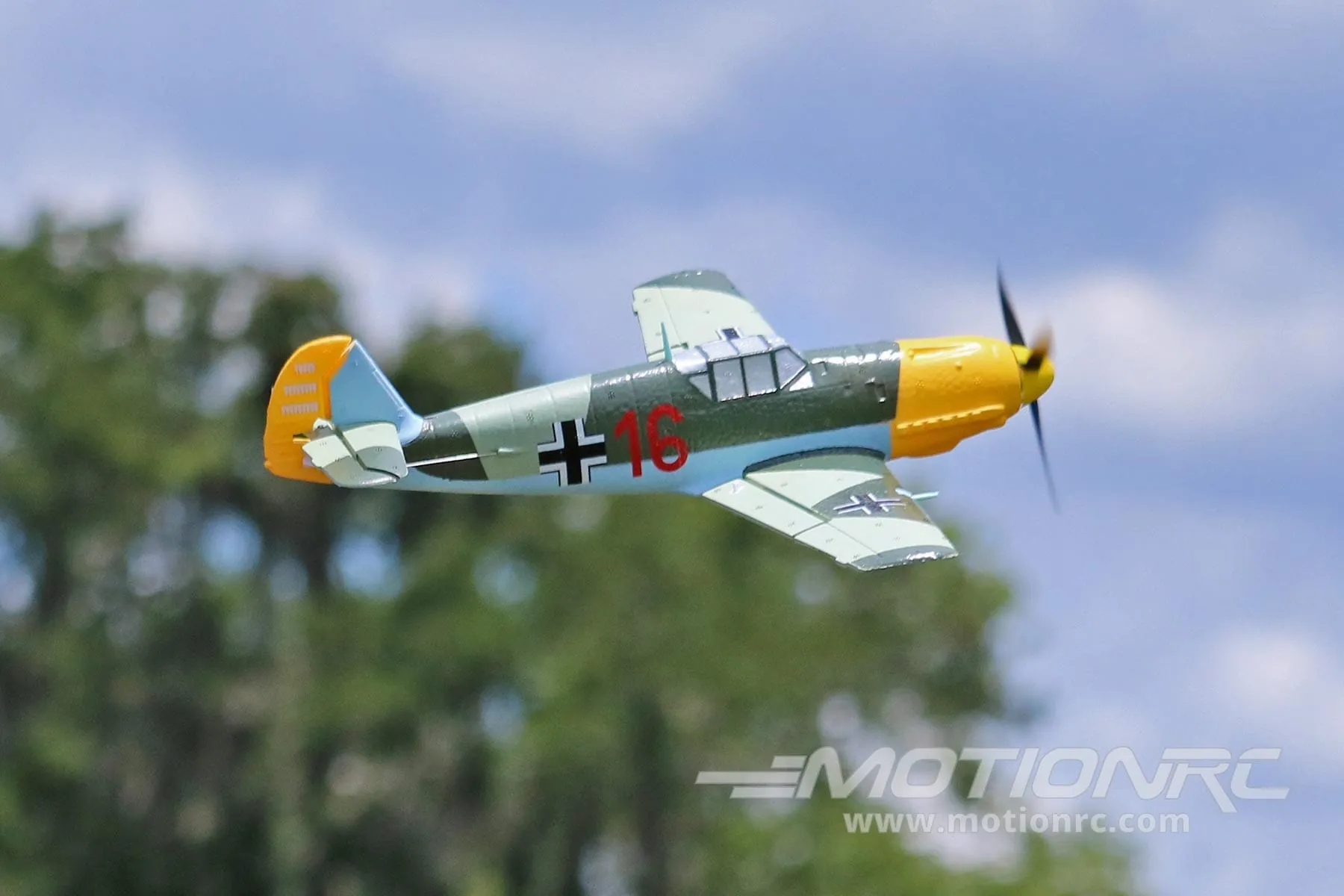 Skynetic Messerschmitt ME-109 EPP with Gyro 400mm (15.7") Wingspan - FTR