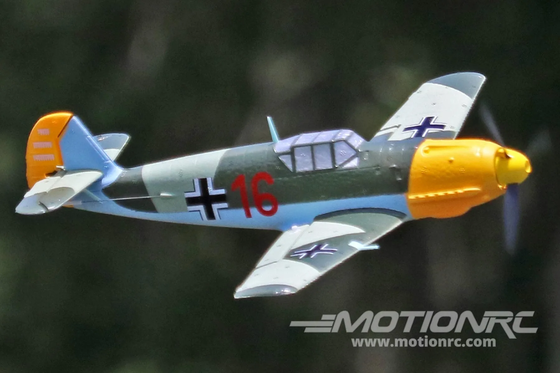 Skynetic Messerschmitt ME-109 EPP with Gyro 400mm (15.7") Wingspan - FTR