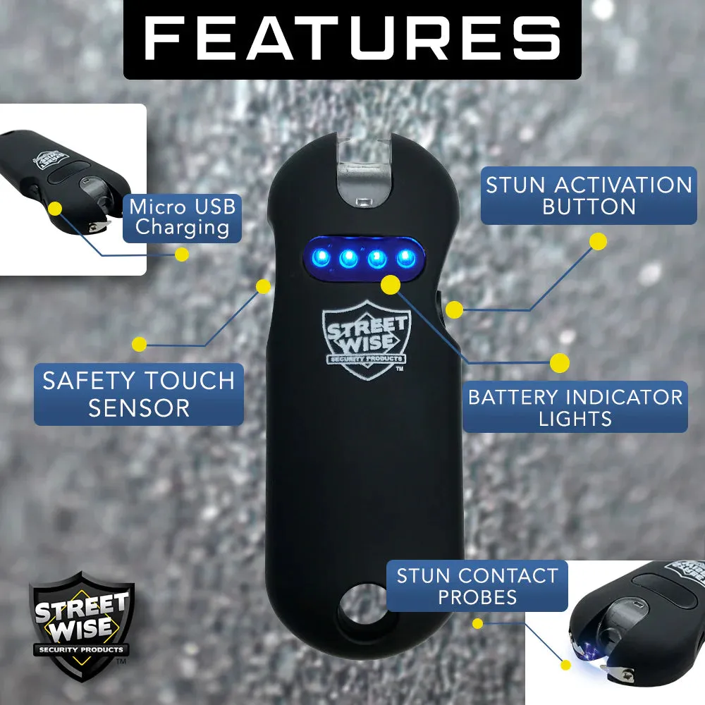 Streetwise SMART Keychain Stun Gun