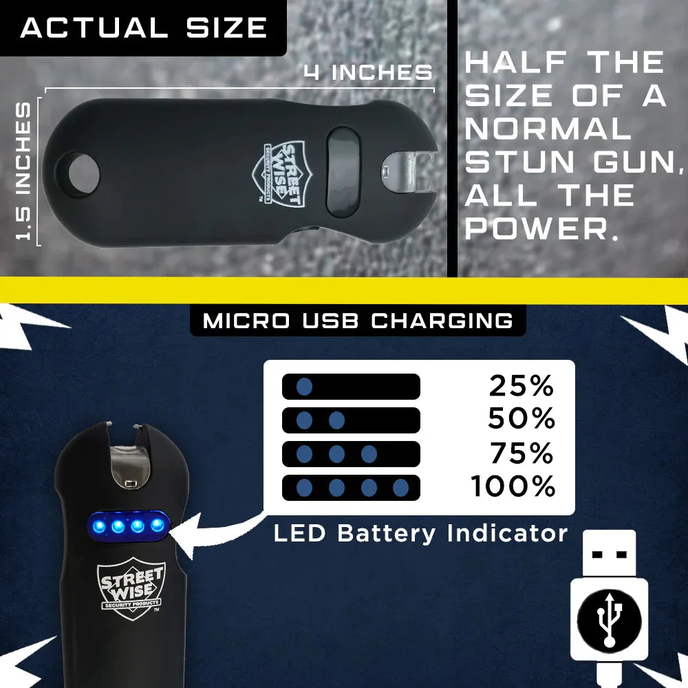 Streetwise SMART Keychain Stun Gun