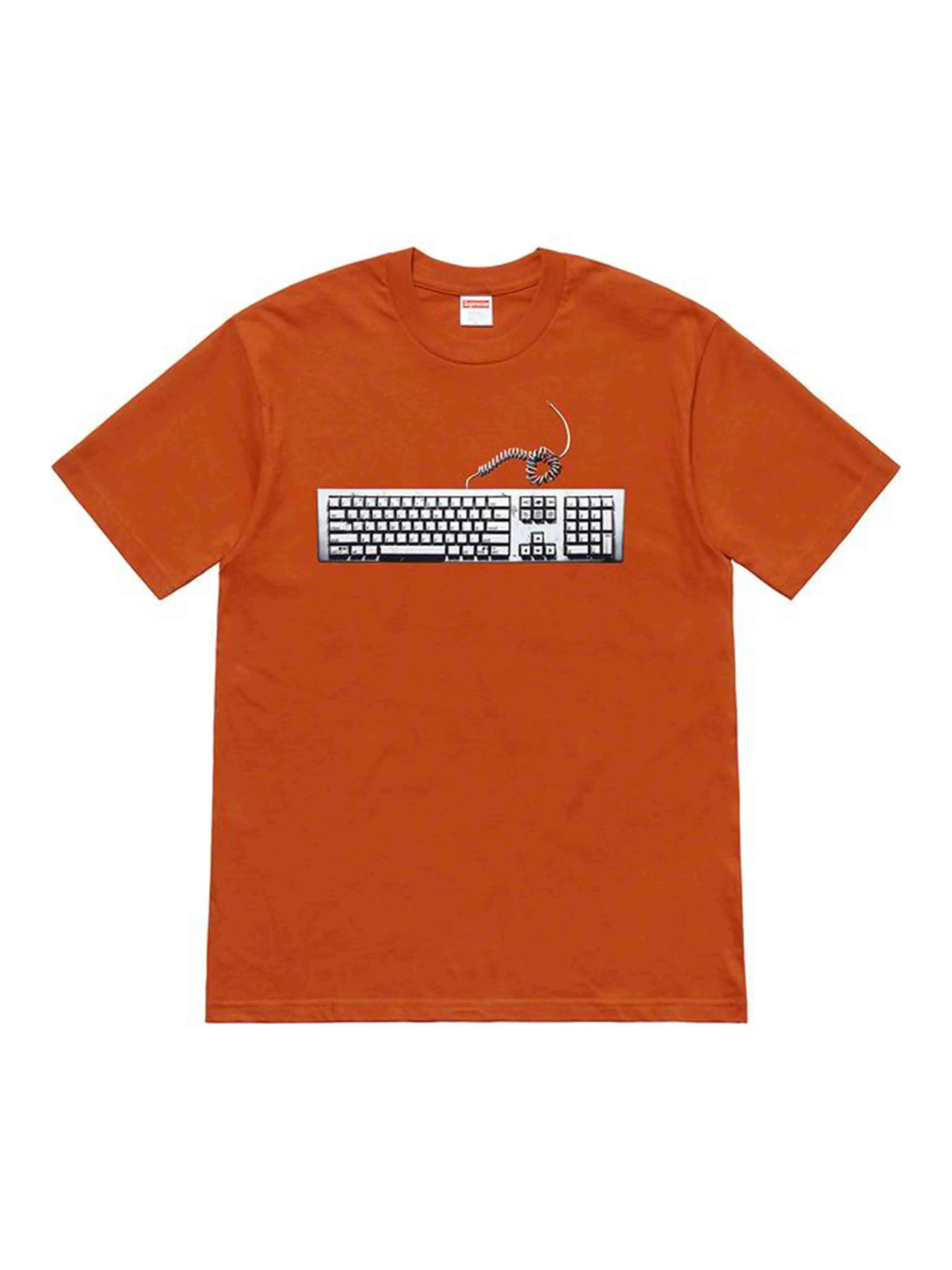 Supreme Keyboard Tee Rust