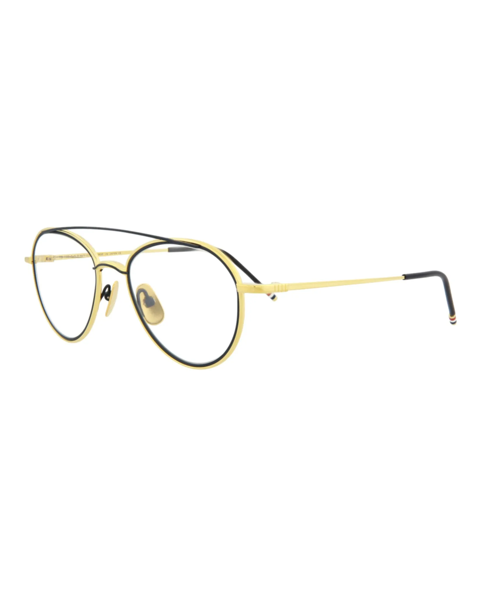 Thom Browne Aviator-Frame Metal Optical Frames