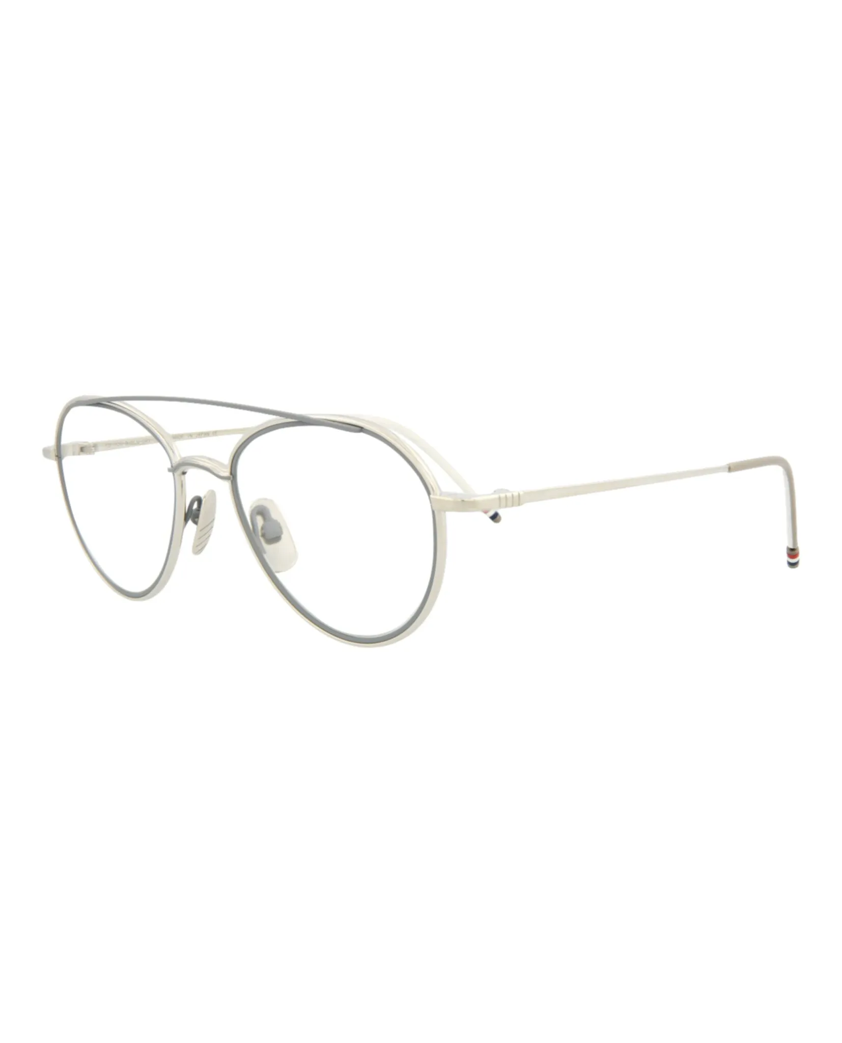 Thom Browne Aviator-Frame Metal Optical Frames