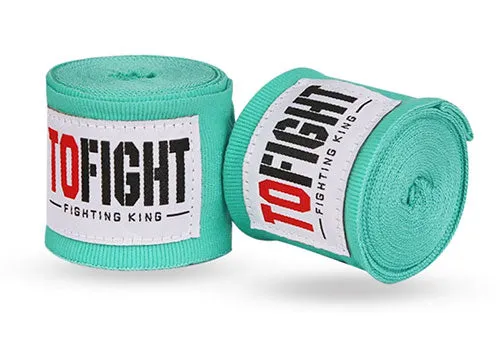 TOFIGHT MUAY THAI BOXING HANDWRAPS KIDS ELASTIC 3.5 m 4 Colours