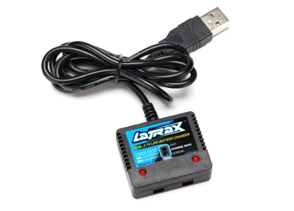 Traxxas USB Dual Port Charger, 6638